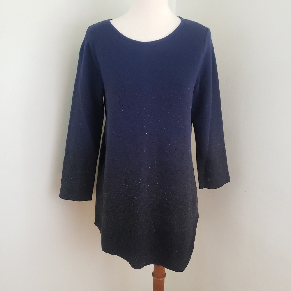 Simply Vera Wang Ombre Crewneck Sweater Small